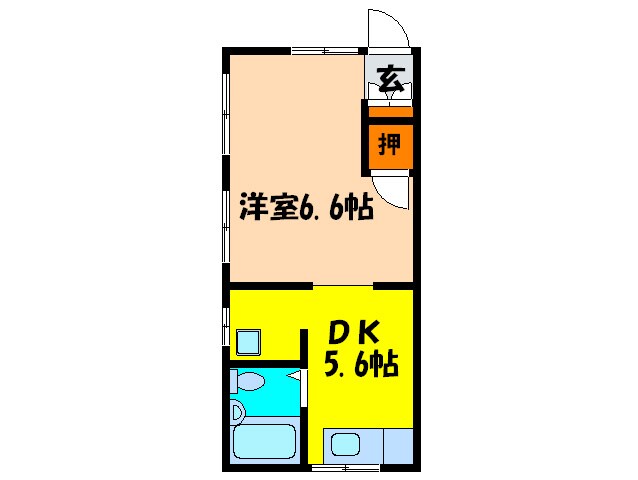 レオンコートⅡの物件間取画像