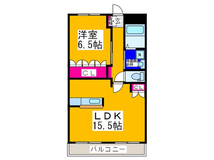 メゾンサクセスの物件間取画像