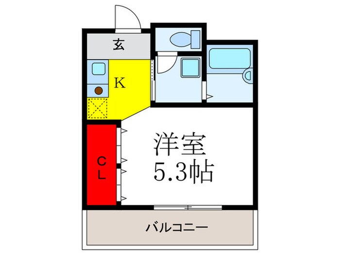 ノルドリュースの物件間取画像