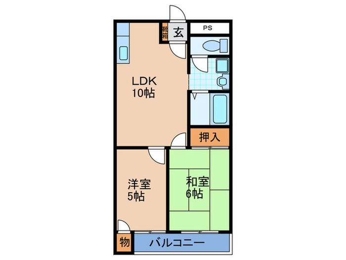 セピアハイツの物件間取画像