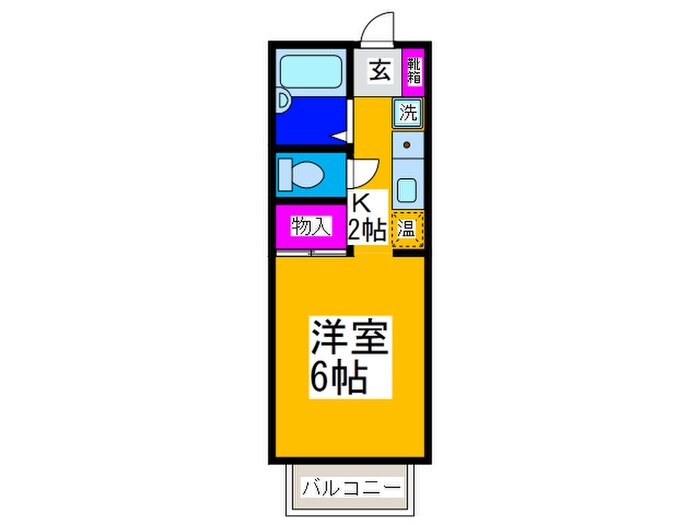 フォレスト向陽台の物件間取画像