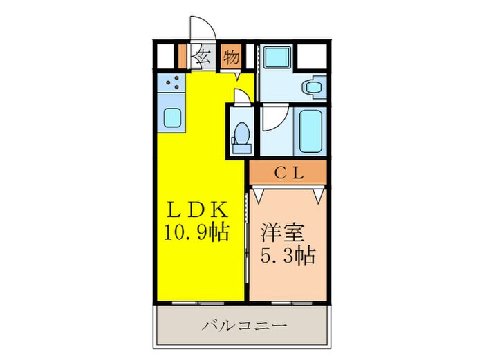 シャーメゾンサクセス新大阪の物件間取画像