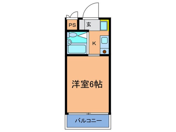 ドミール海西の物件間取画像