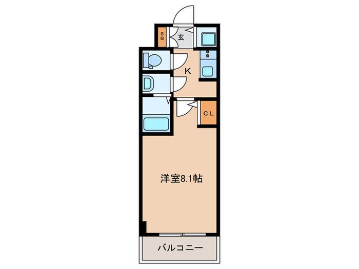 S-RESIDENCE都島の物件間取画像
