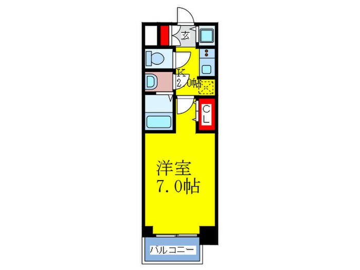 S-RESIDENCE都島の物件間取画像