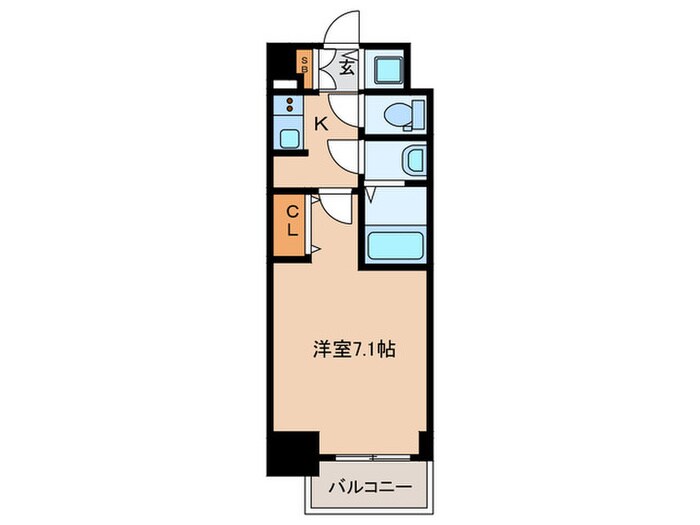 S-RESIDENCE都島の物件間取画像