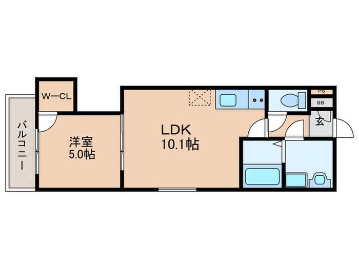 仮)ジーメゾン明石林崎の物件間取画像