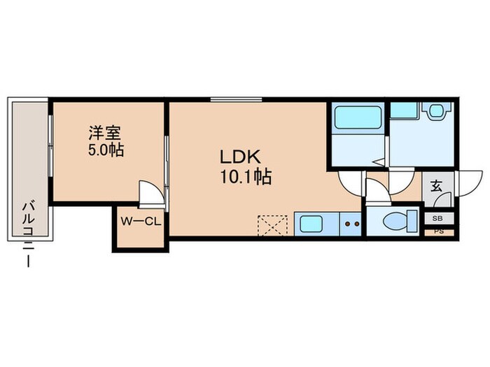 仮)ジーメゾン明石林崎の物件間取画像