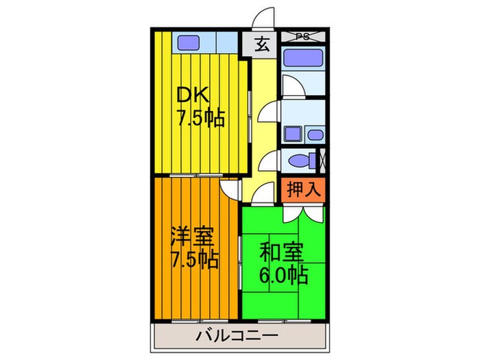 物件間取画像