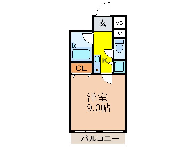 物件間取画像
