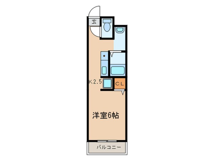 Ks Court 夙川の物件間取画像