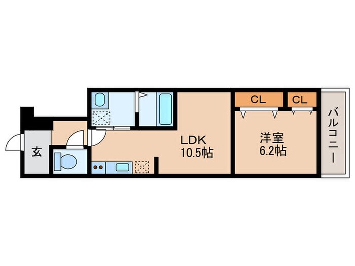 フジパレスさくらの物件間取画像