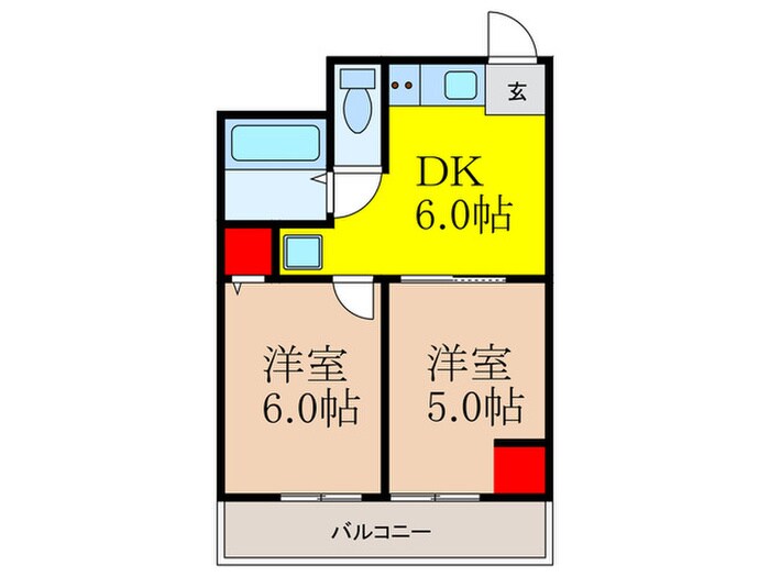 物件間取画像