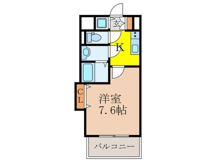 Luxe新大阪Ⅳの物件間取画像