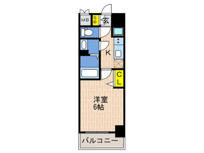 プレサンス兵庫駅前(1506)の物件間取画像