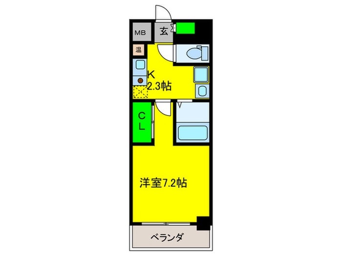 S-FORT桜川南の物件間取画像