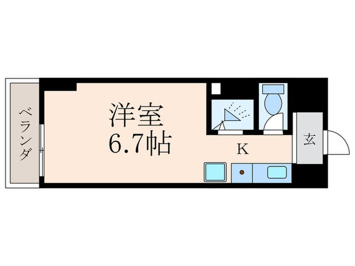 サイト烏丸三条町の物件間取画像