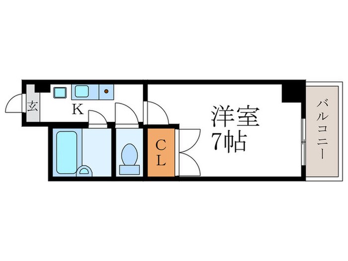 角安ビルの物件間取画像