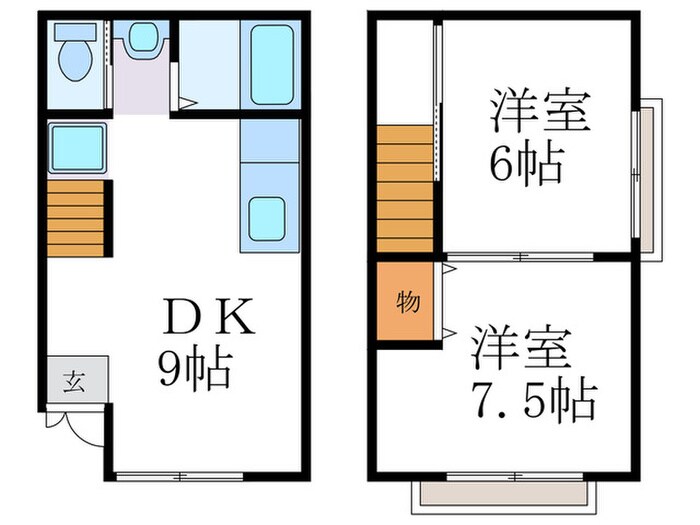 フローリァン御前の物件間取画像