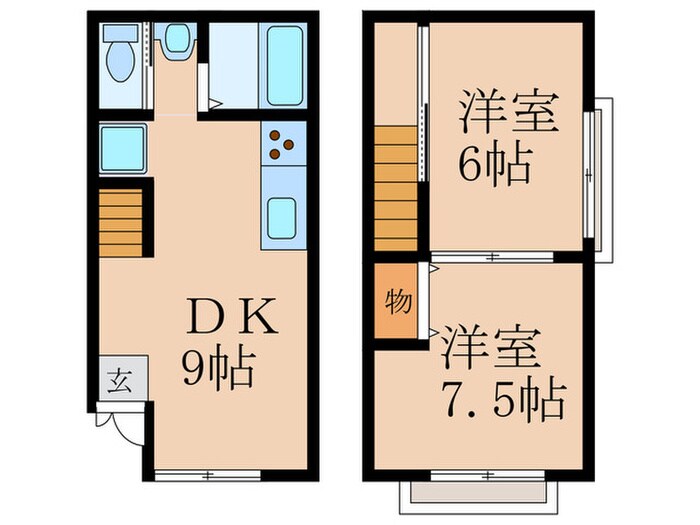 フローリァン御前の物件間取画像