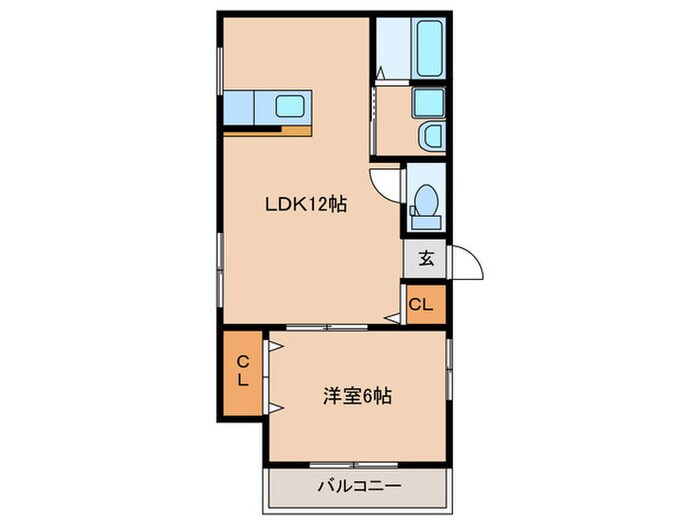 イーグルの物件間取画像