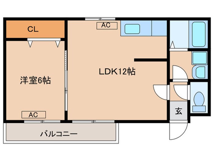 イーグルの物件間取画像
