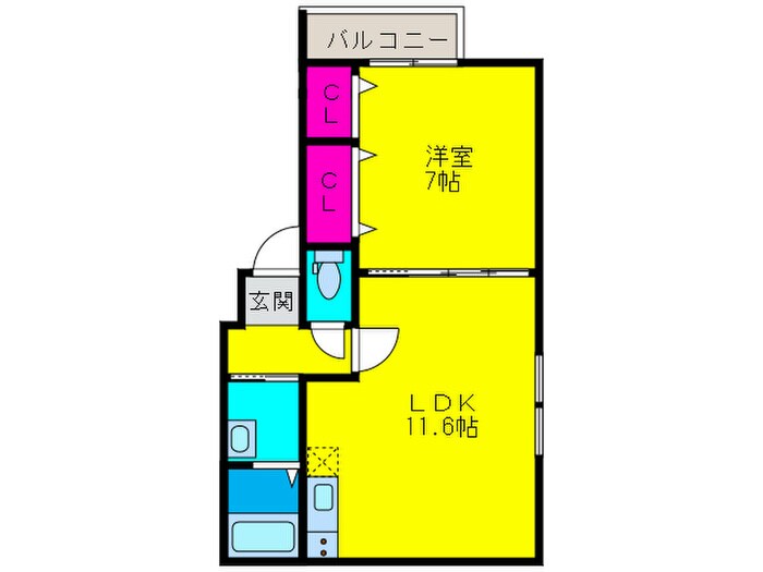 フジパレス　リーリエ石津の物件間取画像