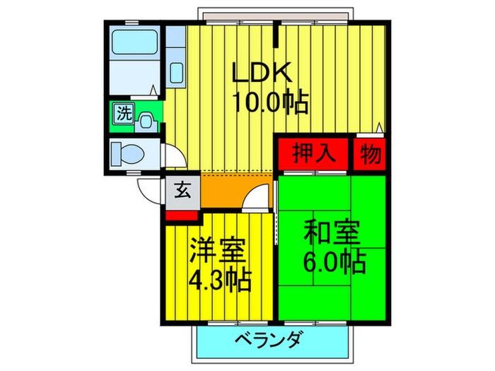 ｻﾝｺ-ﾄｻﾖﾐの物件間取画像