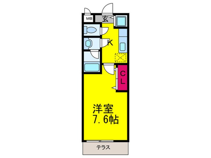 カサリラの物件間取画像