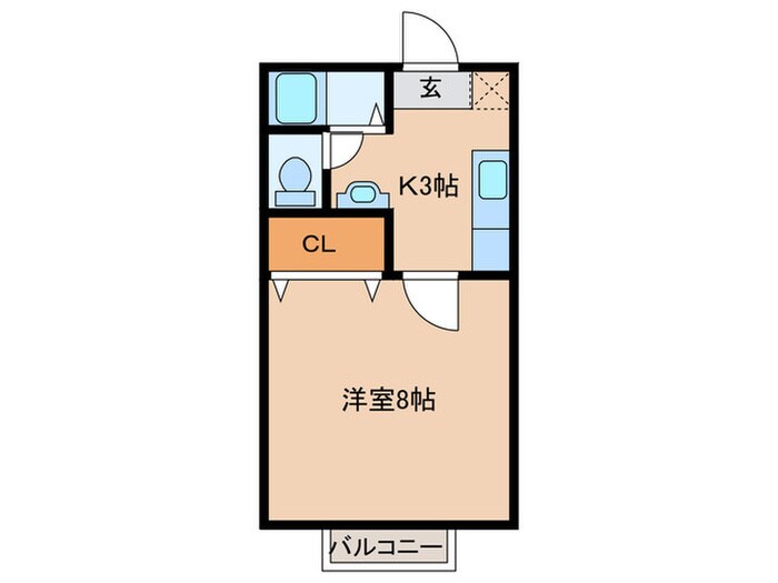 アリヴィオⅡ番館の物件間取画像