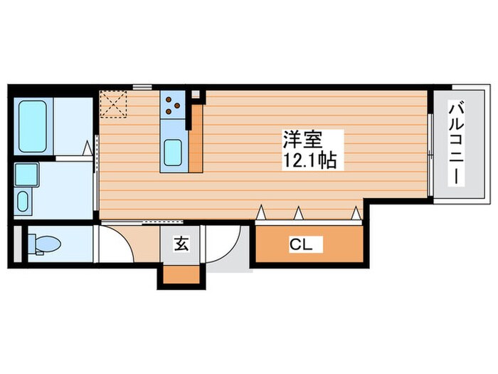 ＢＬＯＳＳＯＭ桜木町の物件間取画像