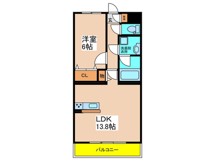 セレーナの物件間取画像