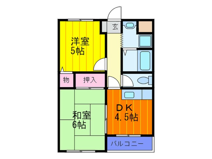 物件間取画像