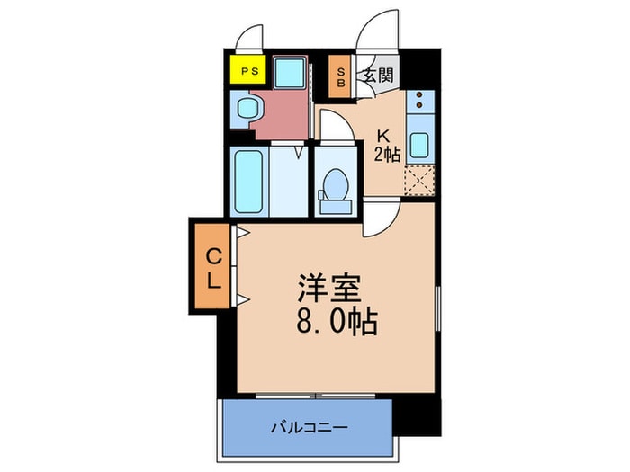 ﾚｵﾝｺﾝﾌｫｰﾄ新梅田Ⅲの物件間取画像