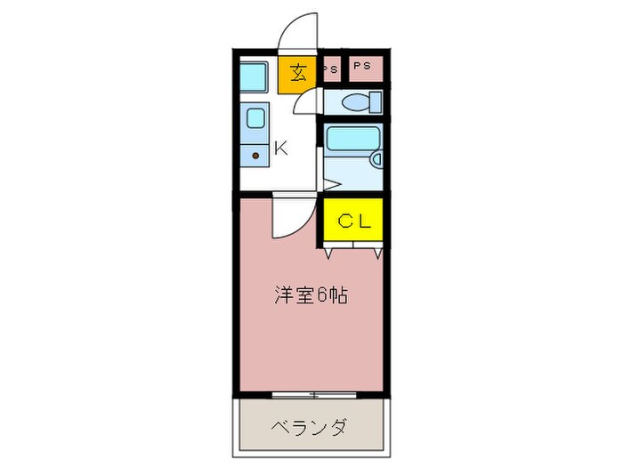 COCO西京極の物件間取画像