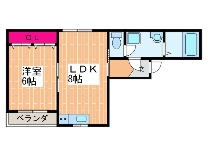 ランコントル巽の物件間取画像