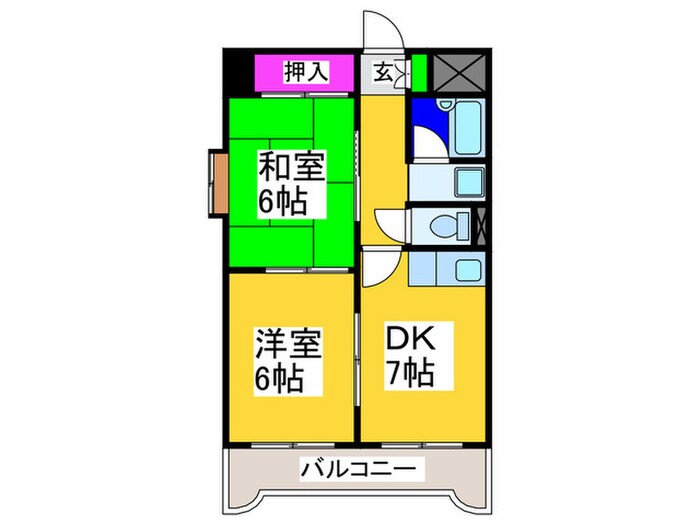 物件間取画像