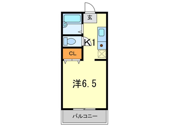 エスポワール岡田の物件間取画像