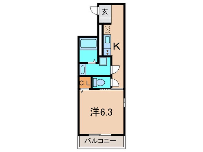 Ｄ－ｒｏｏｍ宮ノ前の物件間取画像