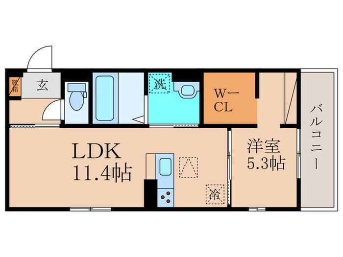 アドラブールの物件間取画像