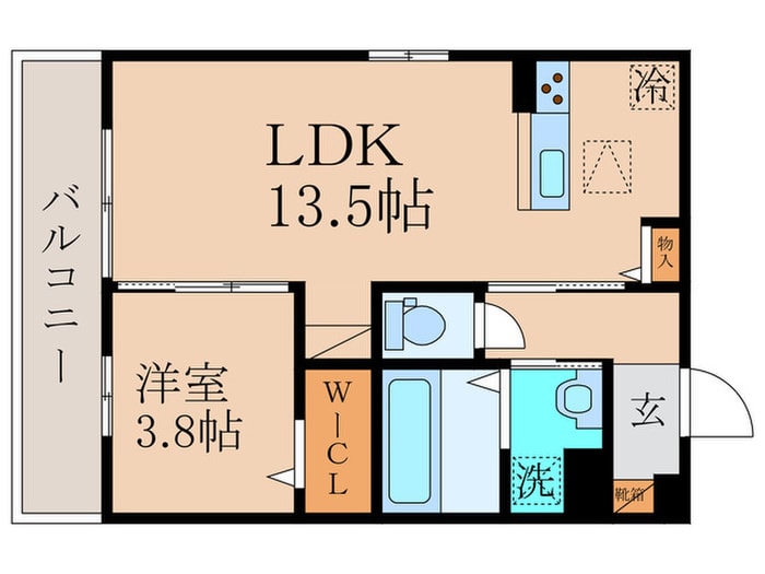 アドラブールの物件間取画像