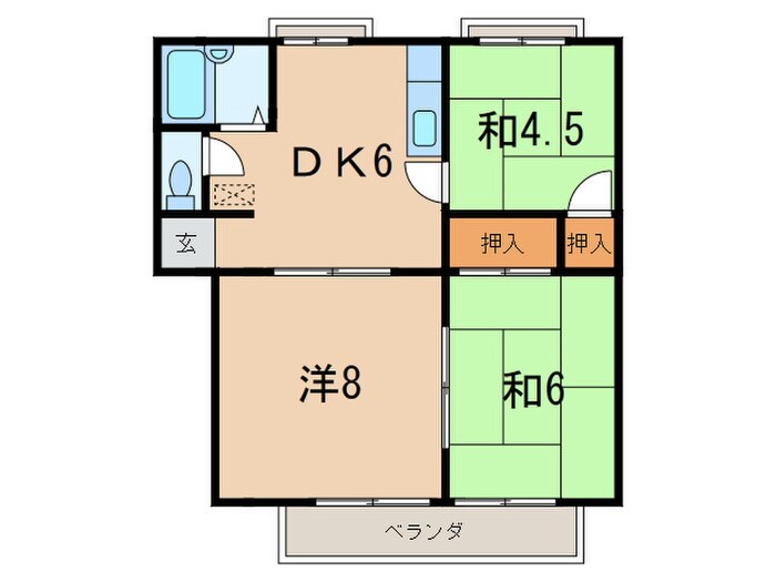 パークハイム西宮の物件間取画像