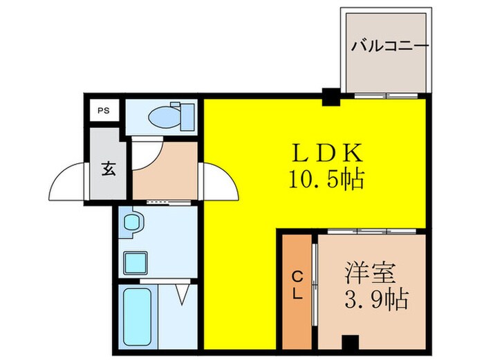 GARDENIA茨木の物件間取画像