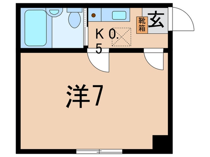 サンパレス２１芦屋川Ⅱの物件間取画像