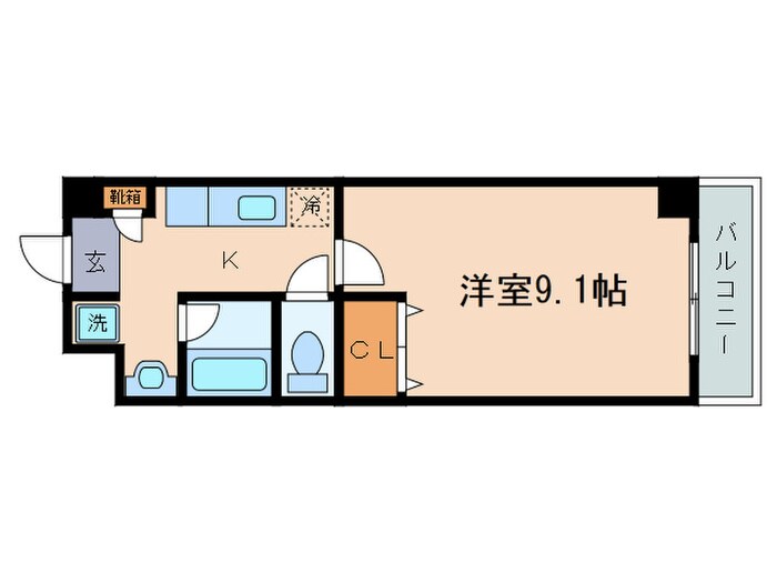 プリエ－ル南草津の物件間取画像