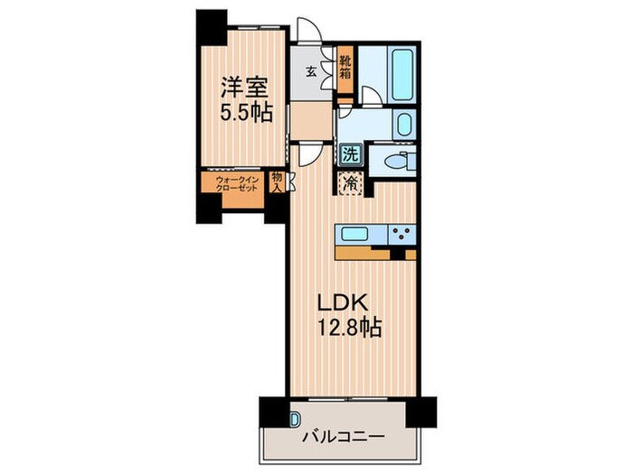 四条烏丸クロスマーク（619）の物件間取画像