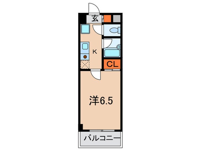 エクレ－ル六甲の物件間取画像