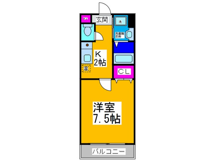 ＣＯＵＲＴ　ＡＲＥＳＴの物件間取画像