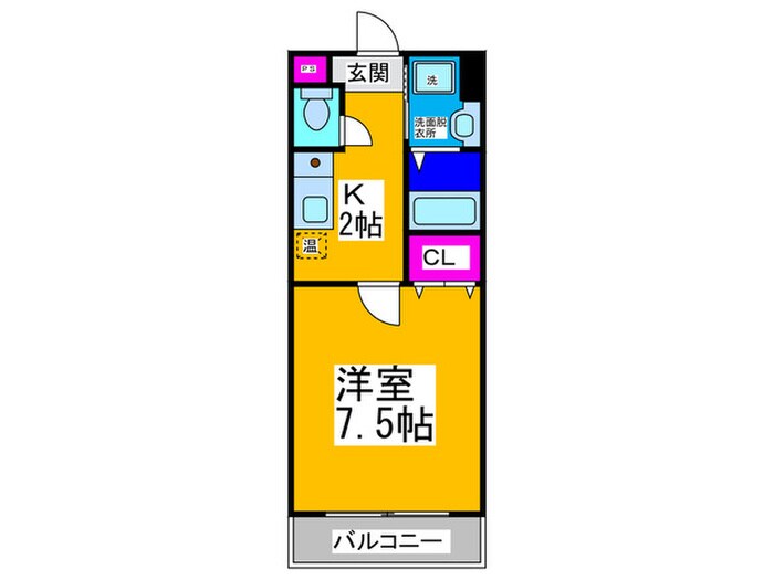 ＣＯＵＲＴ　ＡＲＥＳＴの物件間取画像