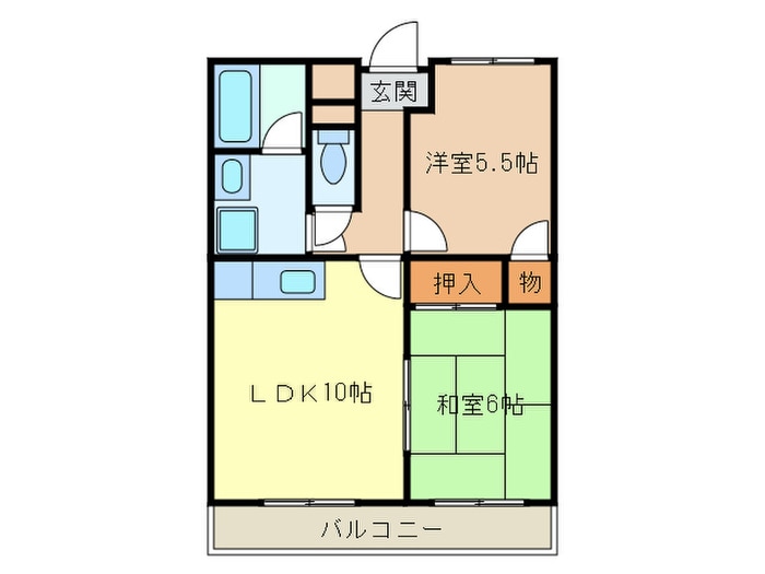 メゾン大南の物件間取画像